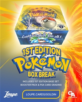 1999 Pokemon 1st Edition Base Set Booster Pack & PSA Grading - Loupe Break on Nov. 6